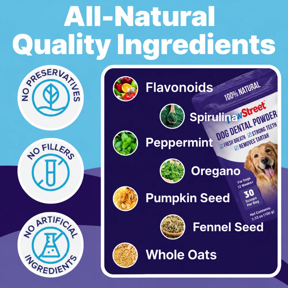 PawStreet Dog Dental Powder